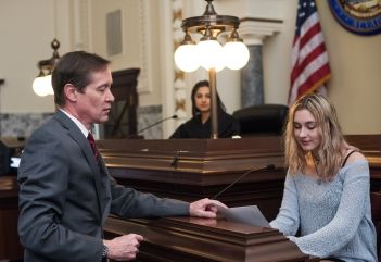 in court